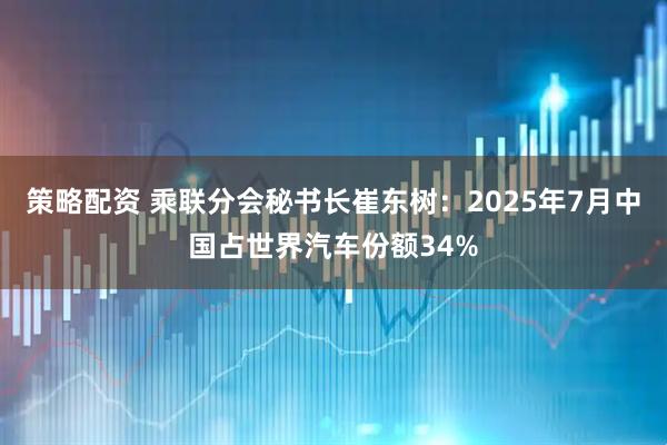 策略配资 乘联分会秘书长崔东树：2025年7月中国占世界汽车份额34%